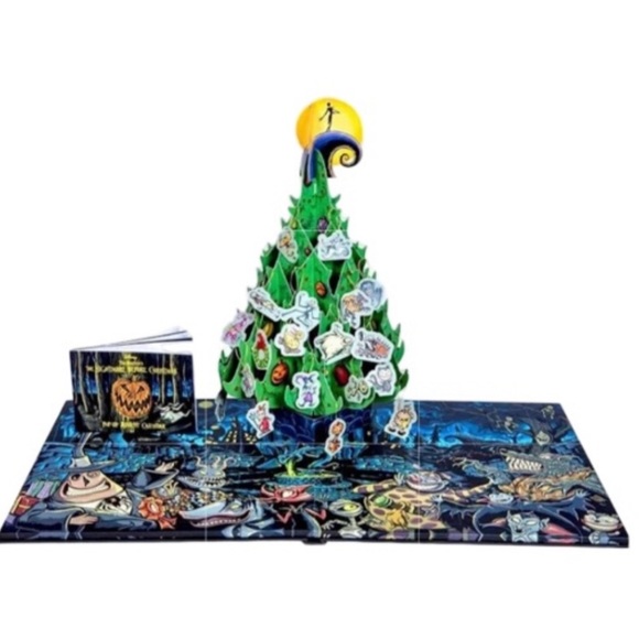 Disney Holiday The Nightmare Before Christmas Advent Calendar And Popup Book Poshmark